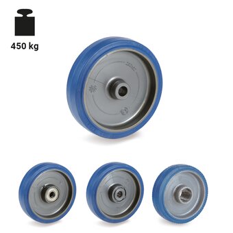 TR-73-W-Räder aus Sigma Elastic Gummi